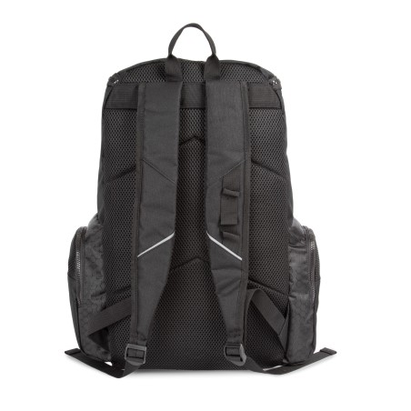 Mochila de deporte con portaobjetos confeccionada en material reciclado
