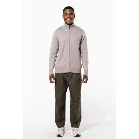 Men\\\'s full zip cardigan
