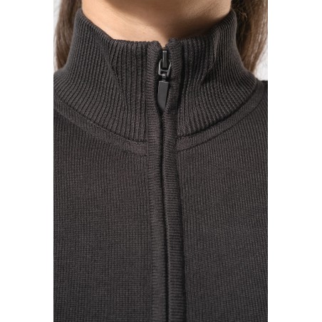 Ladies\\\' full zip cardigan
