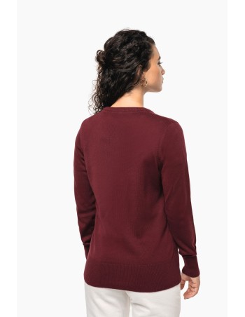 Ladies\\\' V-neck jumper 2