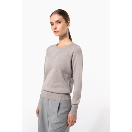 Ladies\\\' crew neck jumper
