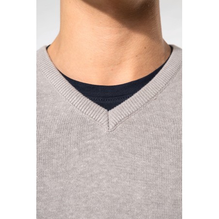 Men\\\'s sleeveless V-neck jumper