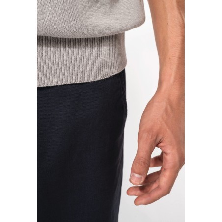 Men\\\'s sleeveless V-neck jumper