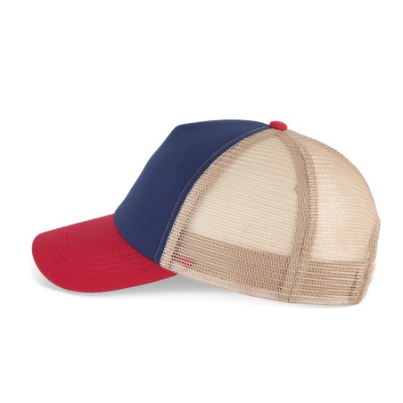Gorra trucker de 5 paneles de algodón canvas - K-up Gold Label