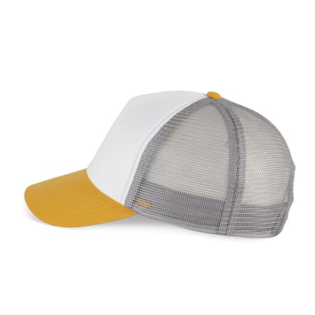 5-panel cotton canvas trucker cap - K-up Gold Label
