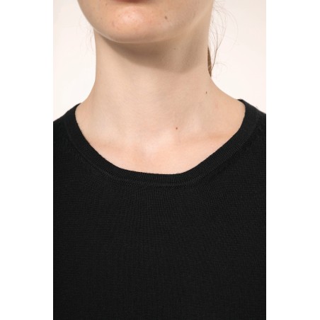 Ladies\\\' crew neck Supima® jumper