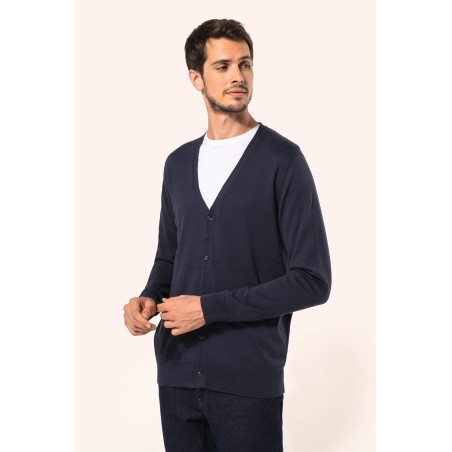 Men Supima® cardigan