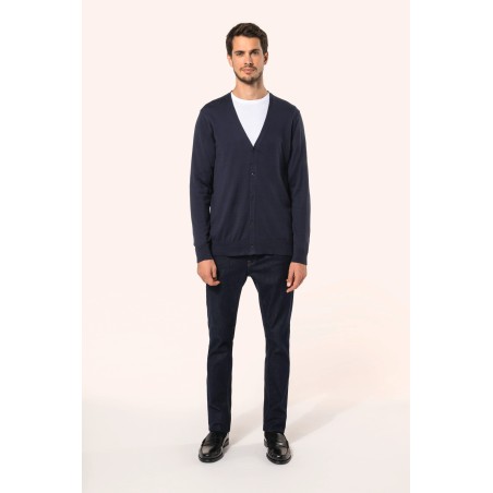 Men Supima® cardigan