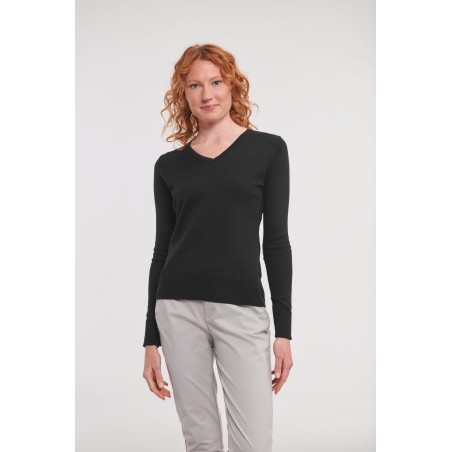 Ladies\\\' V-neck Jumper