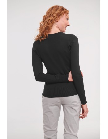 Ladies\\\' V-neck Jumper 2