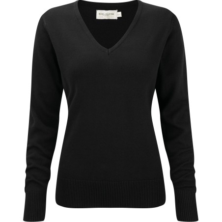 Ladies\\\' V-neck Jumper