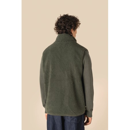 Chaleco de sherpa hombre