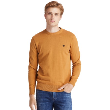 Jersey Williams River algodón orgánico cuello redondo