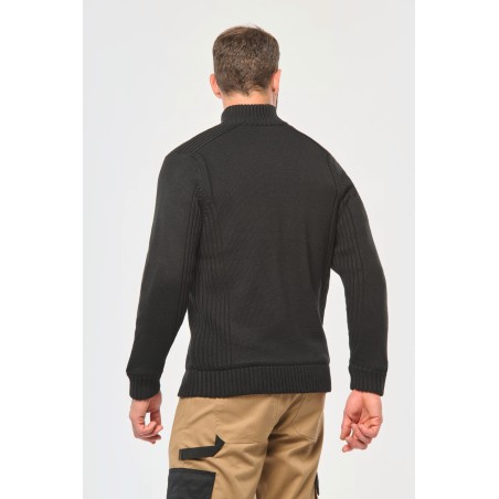 Fleece lined cardigan