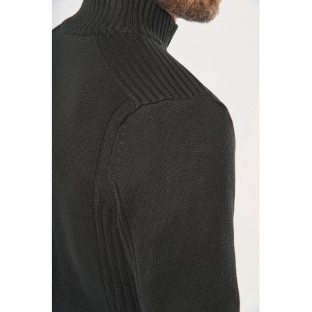 Fleece lined cardigan