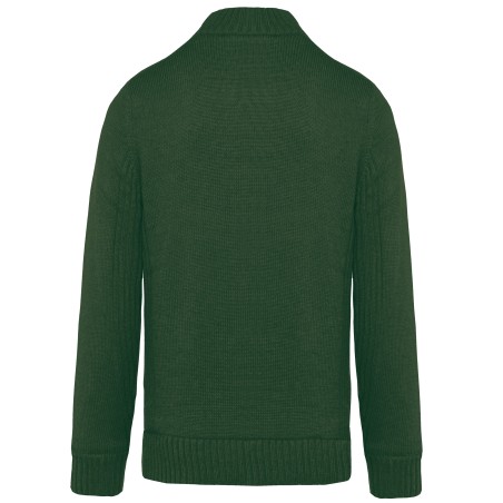 Fleece lined cardigan