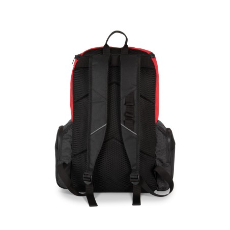 Mochila de deporte con portaobjetos confeccionada en material reciclado