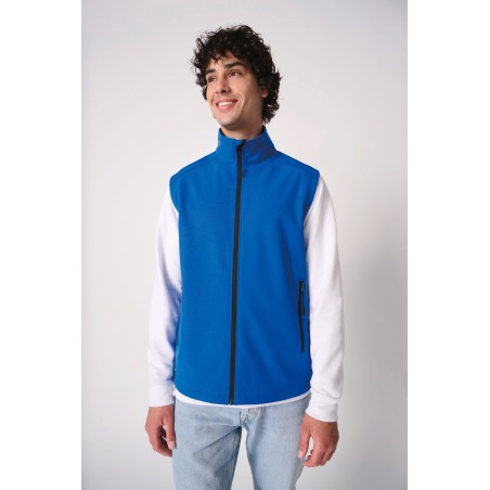 Chaleco softshell de 2 capas unisex