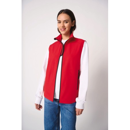 Chaleco softshell de 2 capas unisex
