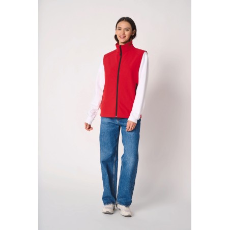 Chaleco softshell de 2 capas unisex