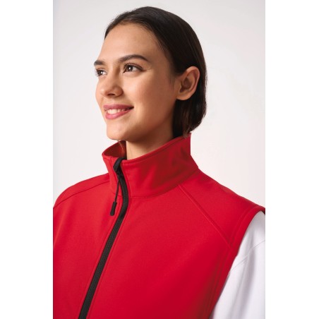 Chaleco softshell de 2 capas unisex