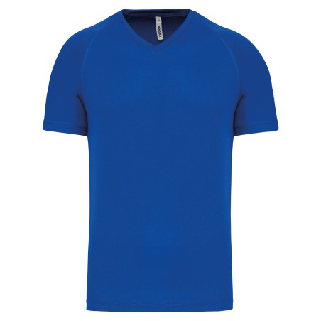 Camiseta de deporte cuello de pico hombre