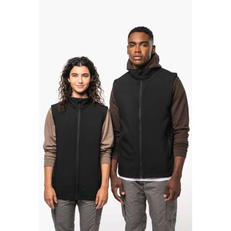 Chaleco Softshell ecorresponsable - 2 capas - Unisex
