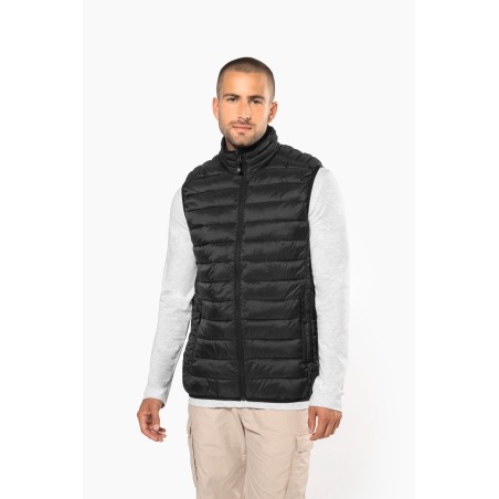 Men’s lightweight sleeveless padded jacket