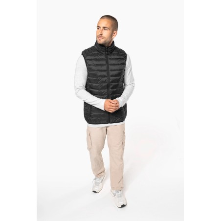 Men’s lightweight sleeveless padded jacket