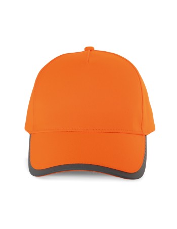 Gorra de 5 paneles de poliéster 2