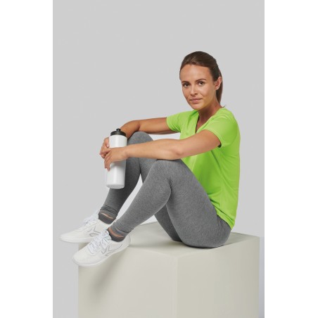 Camiseta de deporte cuello de pico mujer