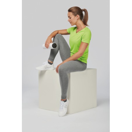 Camiseta de deporte cuello de pico mujer