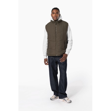 Fleece lined bodywarmer