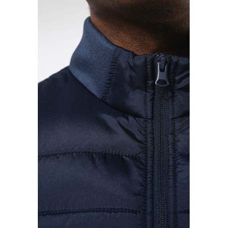 Chaleco bimaterial hombre