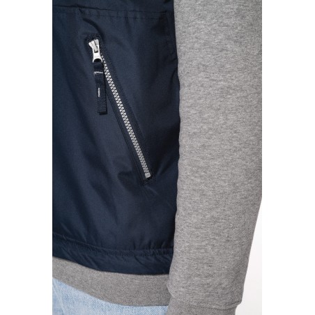Chaleco con forro polar hombre