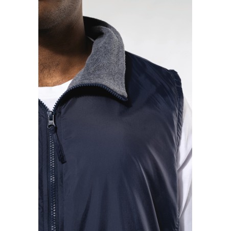 Chaleco con forro polar unisex