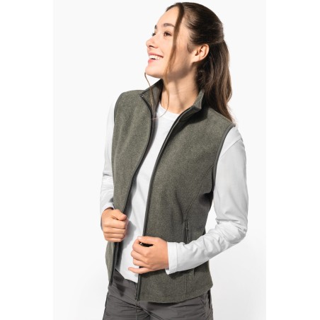 Ladies’ microfleece bodywarmer