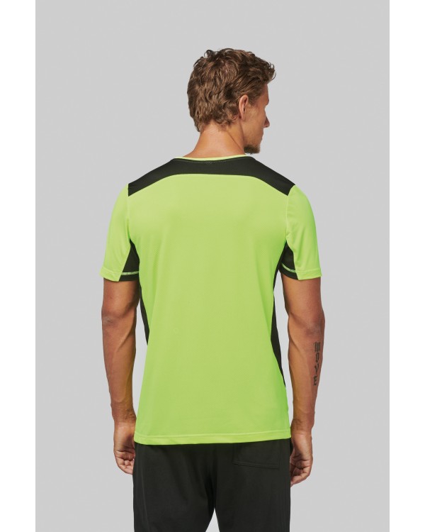 Camiseta deportiva bicolor unisex 2