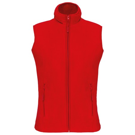 Ladies’ microfleece bodywarmer