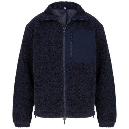 Recycled sherpa fleece