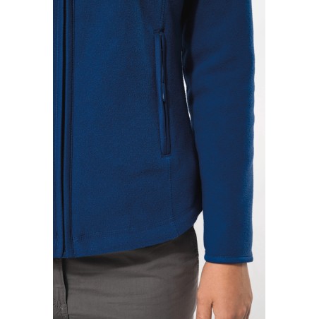Chaqueta micropolar con cremallera mujer