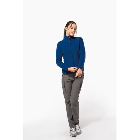 Chaqueta micropolar con cremallera mujer