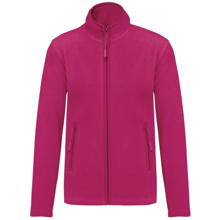 Chaqueta micropolar con cremallera mujer