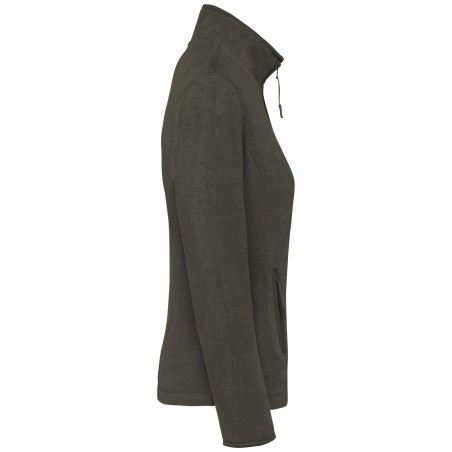 Chaqueta micropolar con cremallera mujer