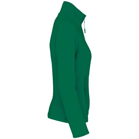 Chaqueta micropolar con cremallera mujer