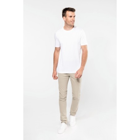 Camiseta Supima® cuello redondo manga corta hombre