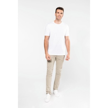 Camiseta Supima® cuello redondo manga corta hombre