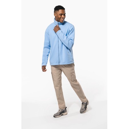 Men\\\'s microfleece zip jacket