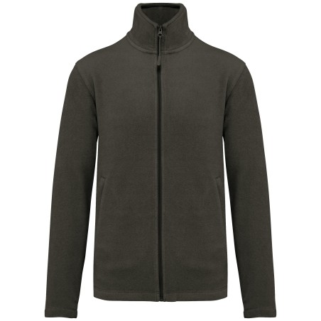 Men\\\'s microfleece zip jacket