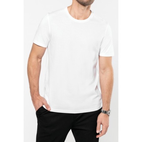 Camiseta Supima® cuello redondo manga corta hombre